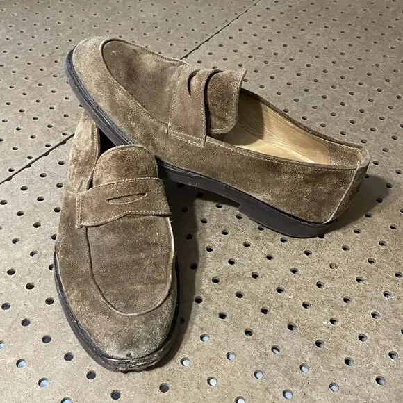 Officine Creative Loafers Mens 8.5/42 Suede Leather Opera  display picture 1